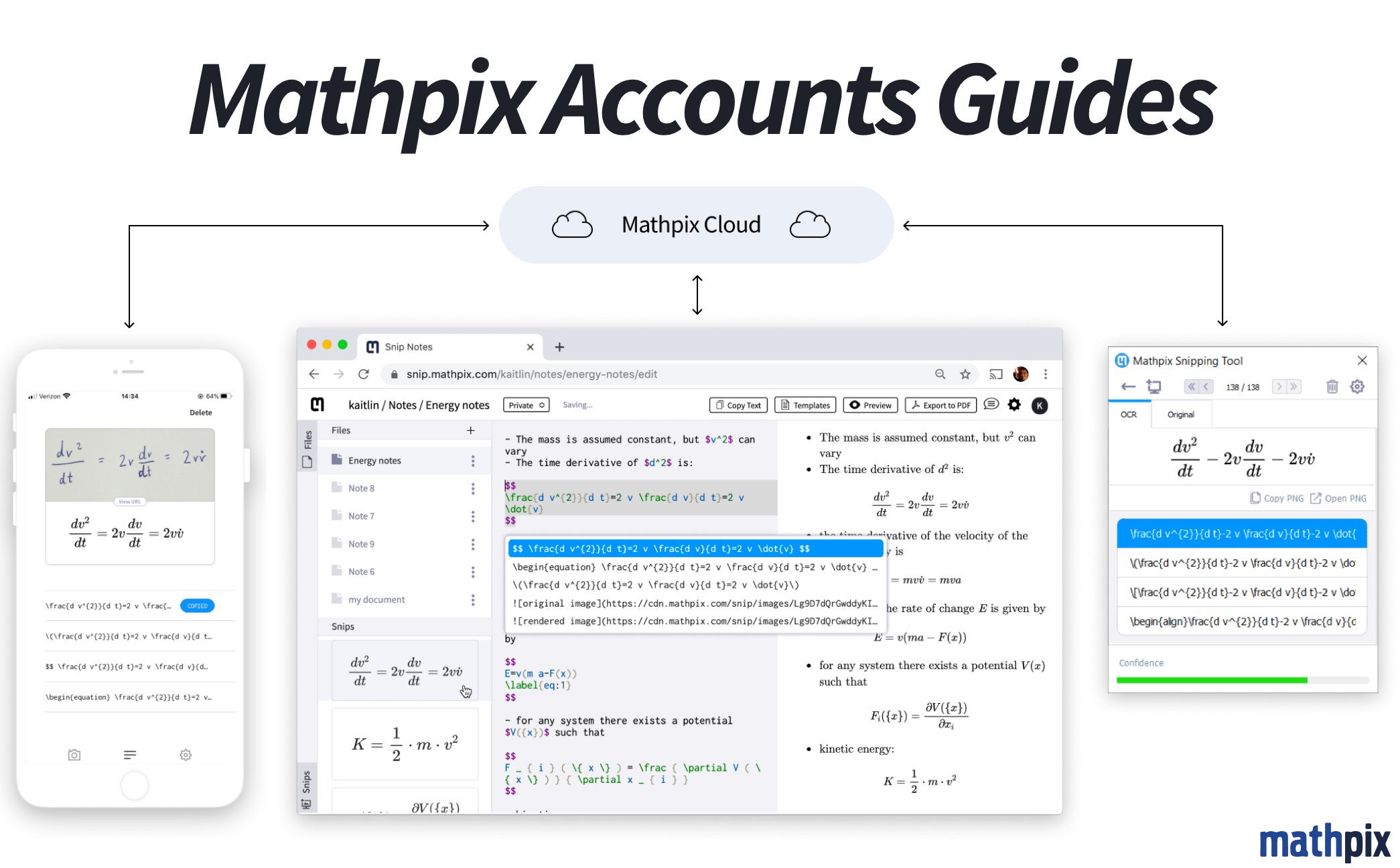 Mathpix Snip User Guide