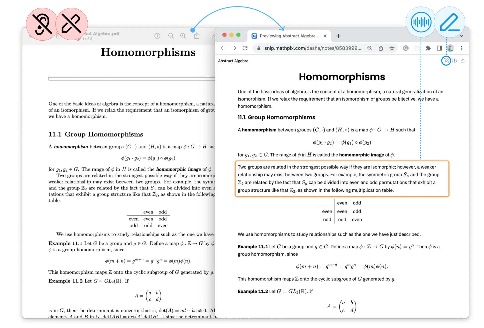 Convert PDFs to accessible, readable documents
