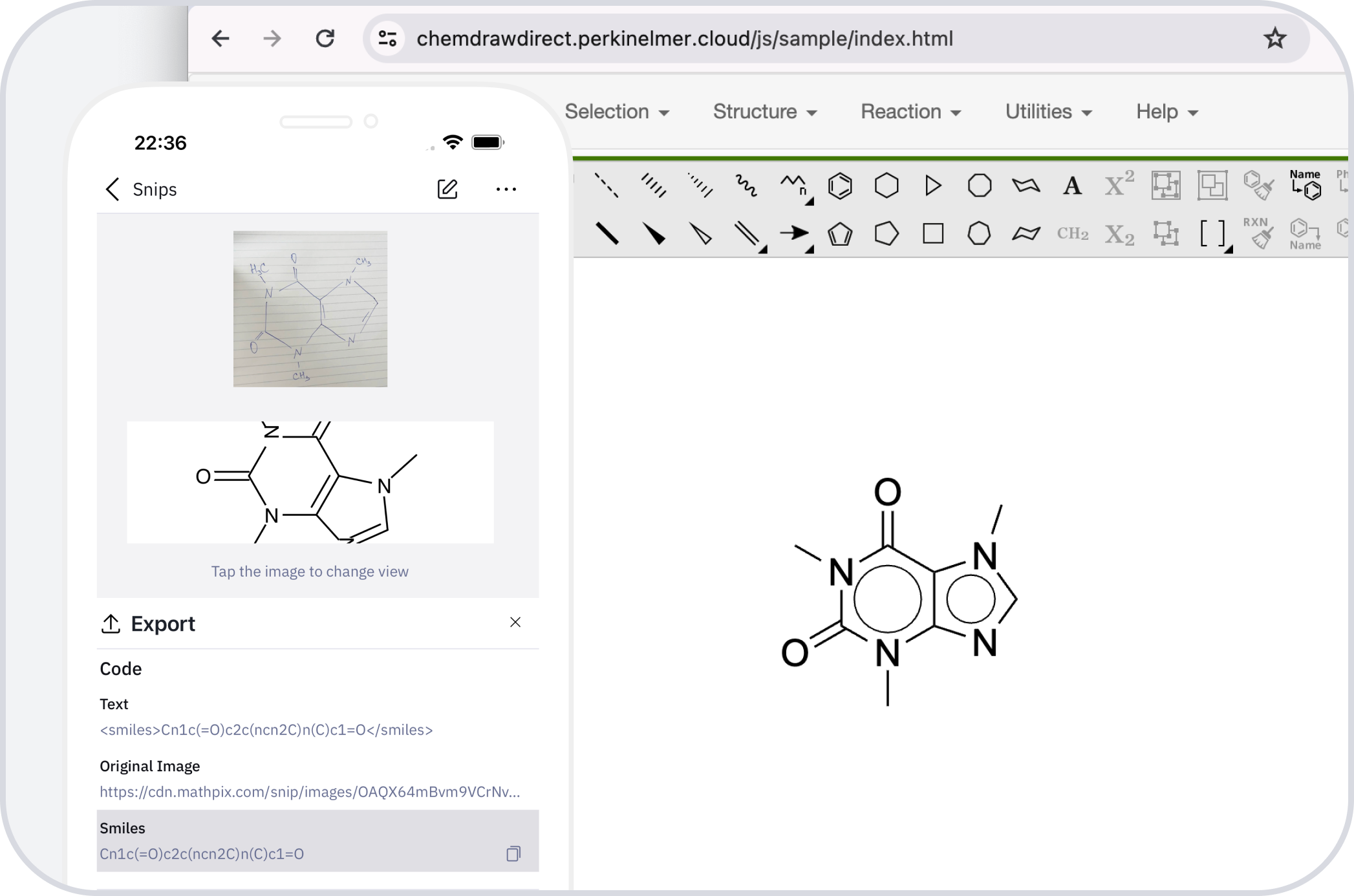 Digitize your handwritten notes and create digital chemistry documents