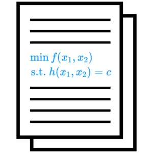 PDF with an equation