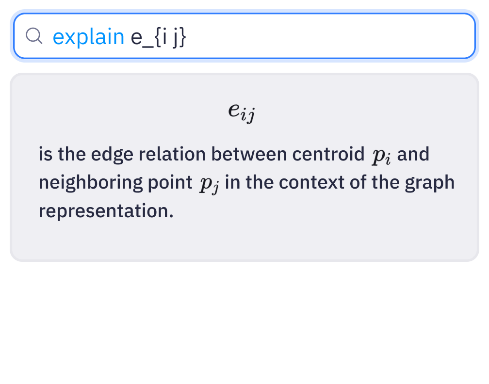 Search AI explains meaning of the math term