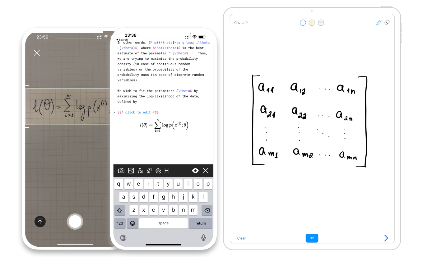 Use image processing and digital ink together