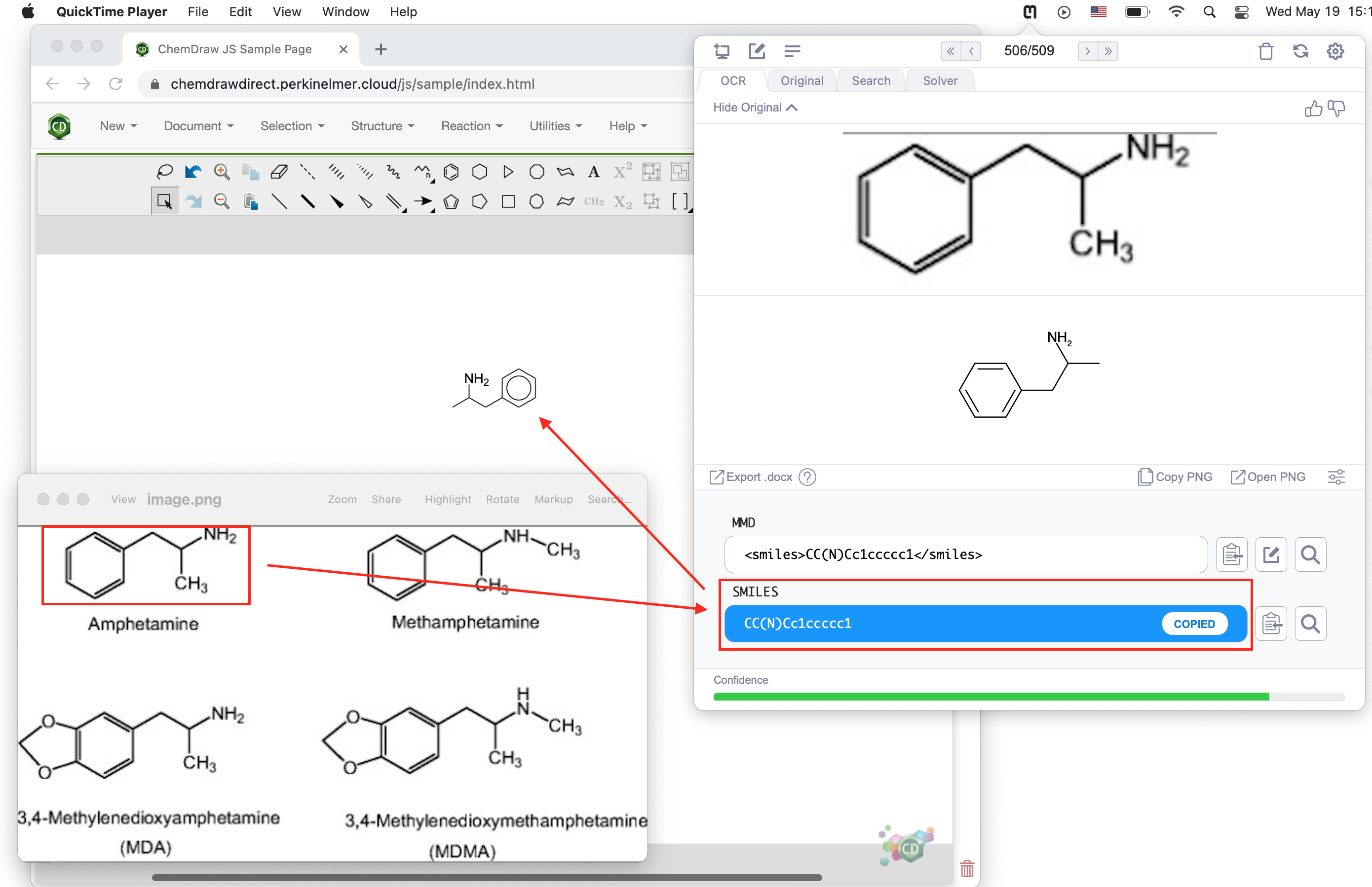 chemdraw sample page